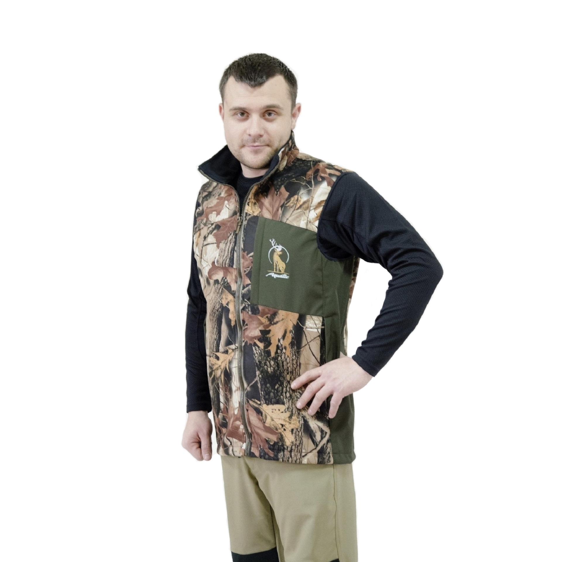 Жилет ЖО-06К (soft shell, охота, цвет камуфляж) Жилет ЖО-06К (soft shell, охота, цвет камуфляж)