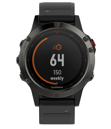 FENIX 5 серые с черным ремешком FENIX 5 серые с черным ремешком